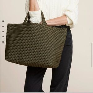 EUC Naghedi St Barths tote -LARGE in olive